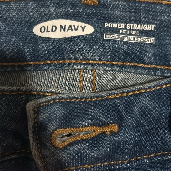 NWOT Old Navy power straight Jeans - Picture 3 of 4